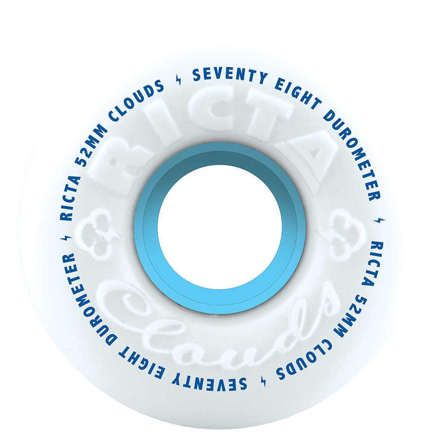 Clouds White 78a 56mm Skateboard Wheels