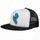 Classic Hand Mesh Cap Black/White