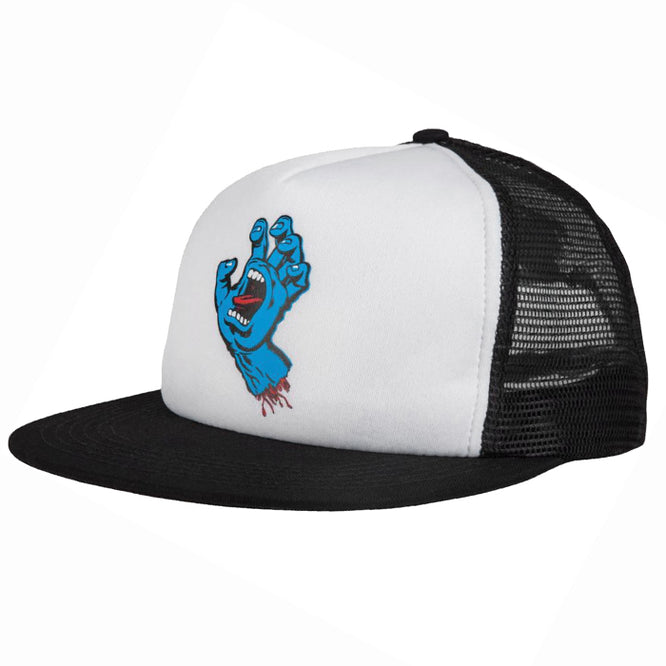 Classic Hand Mesh Cap Black/White
