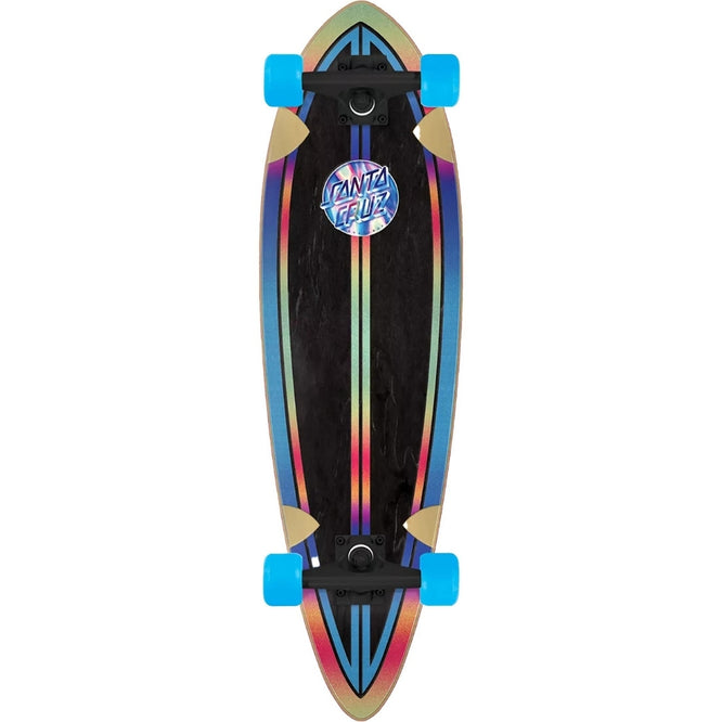 Cruiser complet Iridescent Dot Pintail 33" noir/multicolore