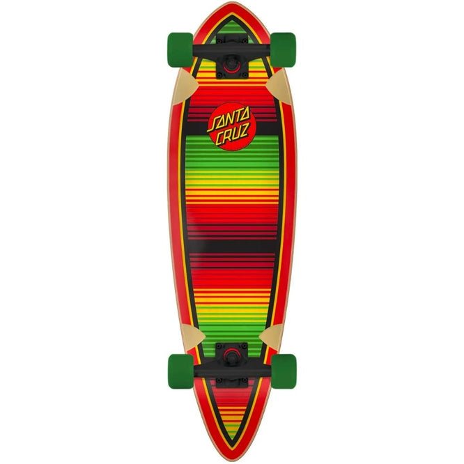 Serape Dot Pintail 33" Complete Cruiser