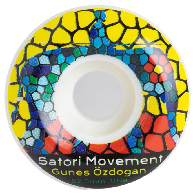 Gunes Özdogan Stained Glass Conical 101a 52mm Skateboard Wheels