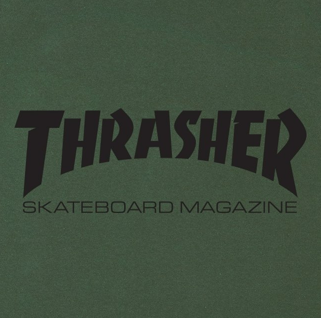 Skate Mag T-Shirt Armeegrün