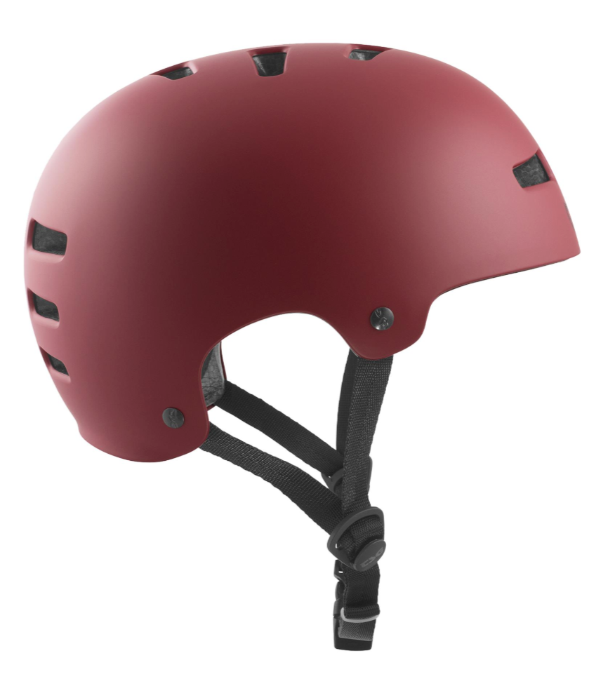 Evolution Solid Colors Satin Oxblood Helmet