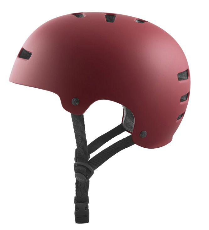 Evolution Solid Colors Satin Oxblood Helmet