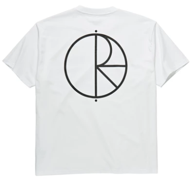 Stroke Logo Tee White/ Black