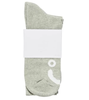 Chaussettes Happy Sad Gris chiné