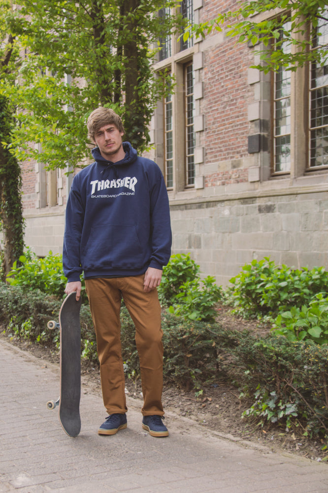 Skate Mag Navy Hoodie