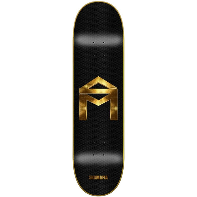 Planche de skateboard 8.25" Gold Black