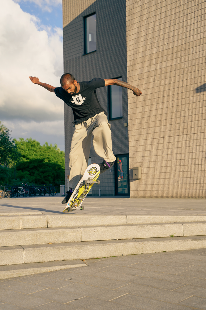 Planche de skateboard Stoked Elvedin Diablo Yellow