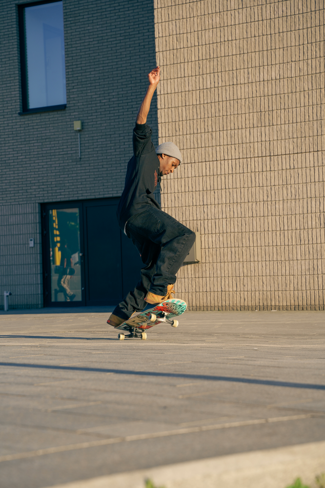 Skateboard complet Stoked Street Fighter Bleu