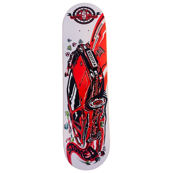 Stoked Elvedin Diablo Skateboard Deck