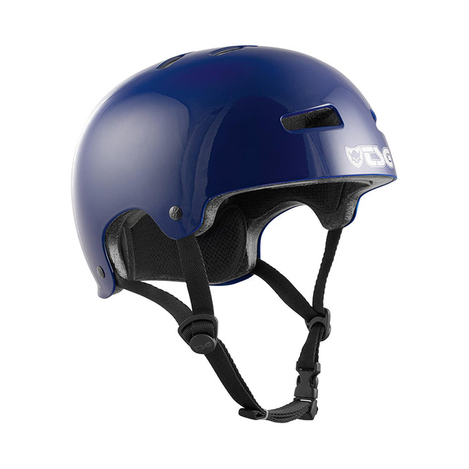 Evolution Solid Color Gloss Evo Blue Helmet