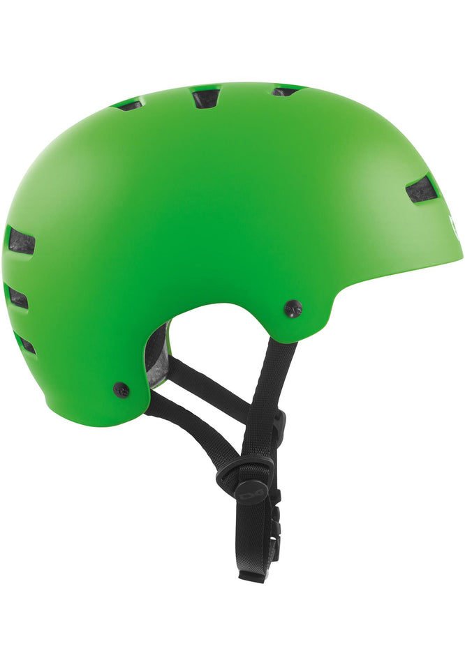 Evolution Solid Colors Satin Lime Green Helmet