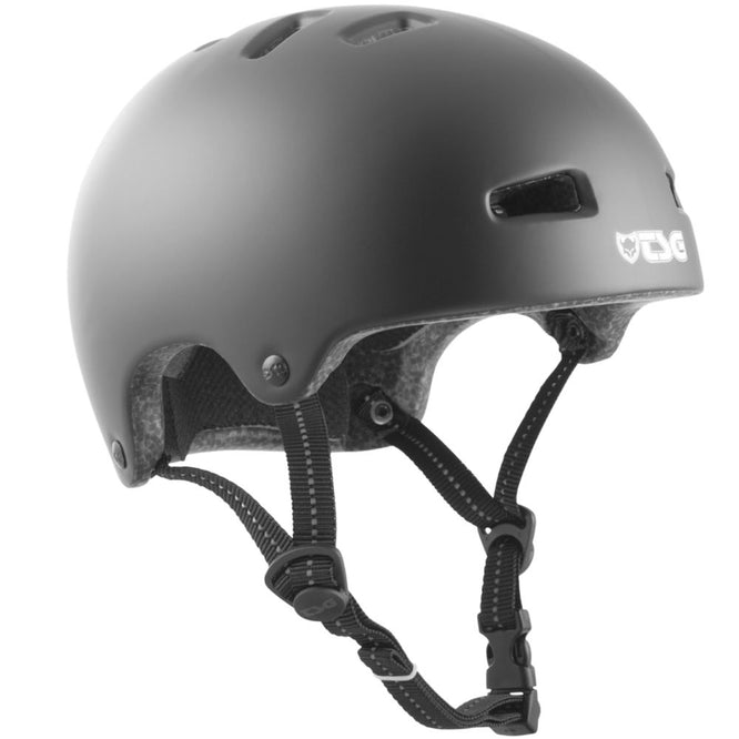 Kids Nipper Mini Solid Satin Black Helmet