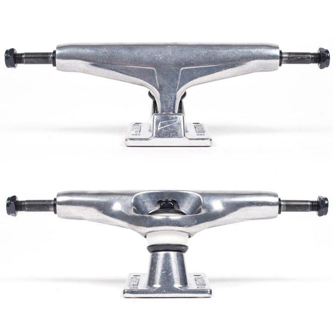 Chariots de skateboard en aluminium brut de 5,25 pouces