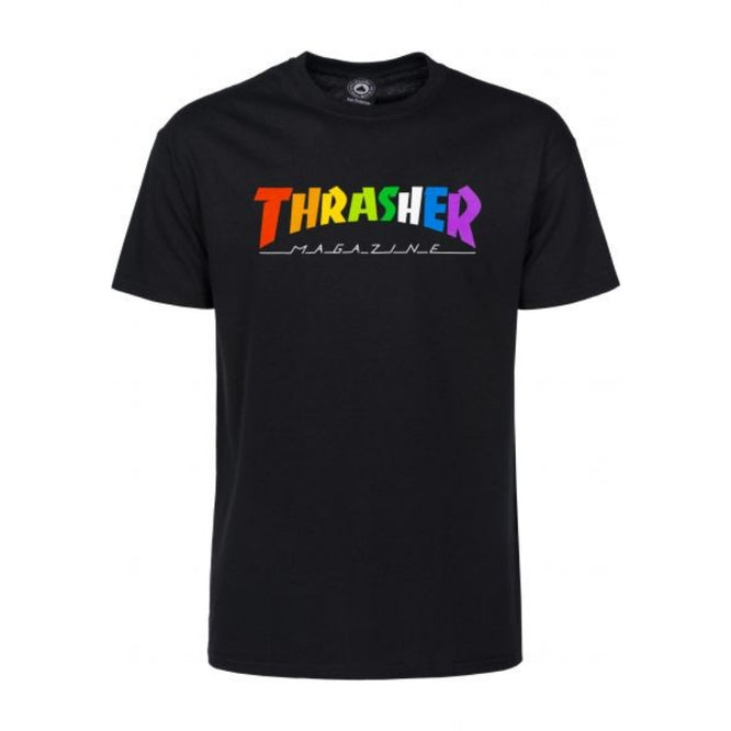 T-shirt Rainbow Mag noir