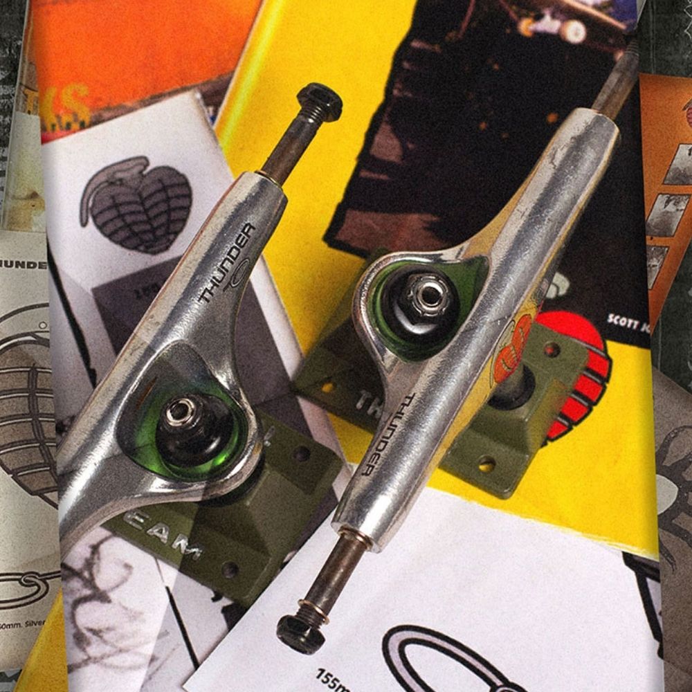 Thunder OG Grenade Team Hollow Truck Polished/Green 149