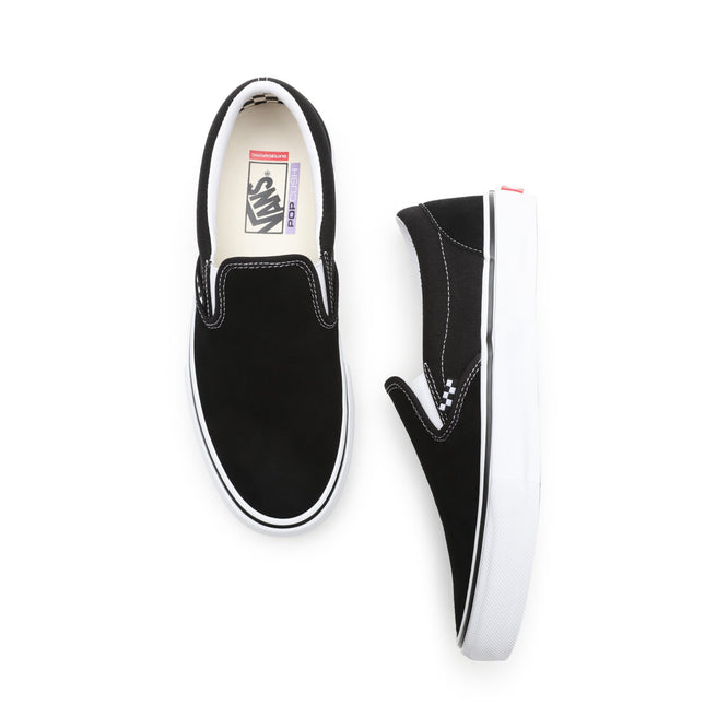 Skate Slip-On Noir/Blanc