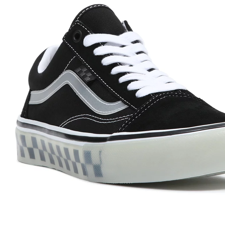 Vans old top skool black rubber