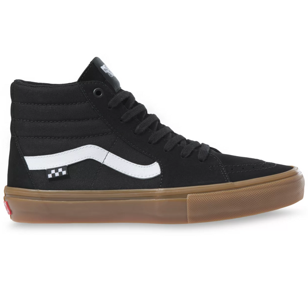 Vans Skate Sk8-Hi Black/Gum – Stoked Boardshop display picture 3