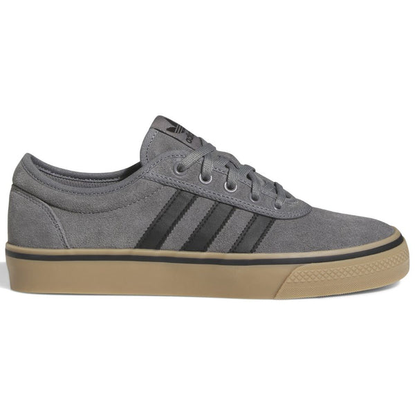 Adidas Adiease Grey Four / Core Black / Gum Stoked Boardshop Adidas Adiease Grey Four / Core Black / Gum Stoked Boardshop