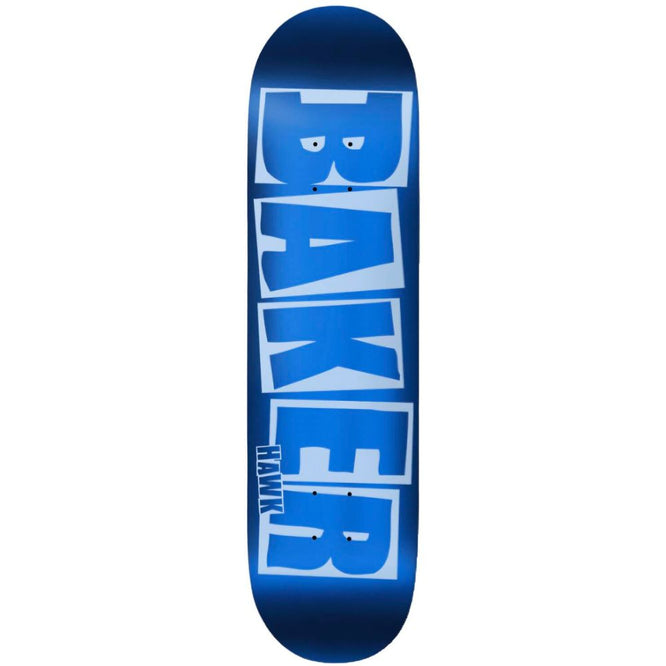 Logo de la marque Hawk en feuille d'aluminium bleue 8,5 pouces Skateboard Deck