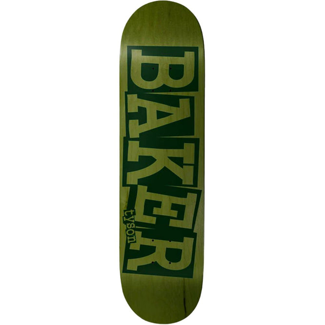 Placage de ruban vert Tyson 8.5" (en anglais) Skateboard Deck