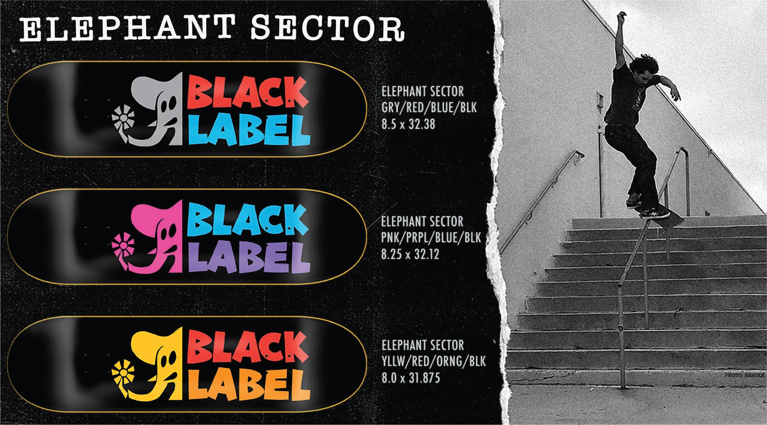 Black Label Elephant Sector Grey 8.5