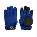 Leather Slide Gloves Orange