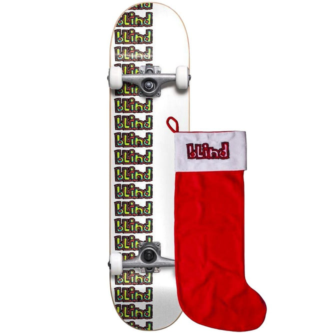 Repeat Rail White 7.375" Skateboard complet