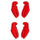 Mini Claws Red
