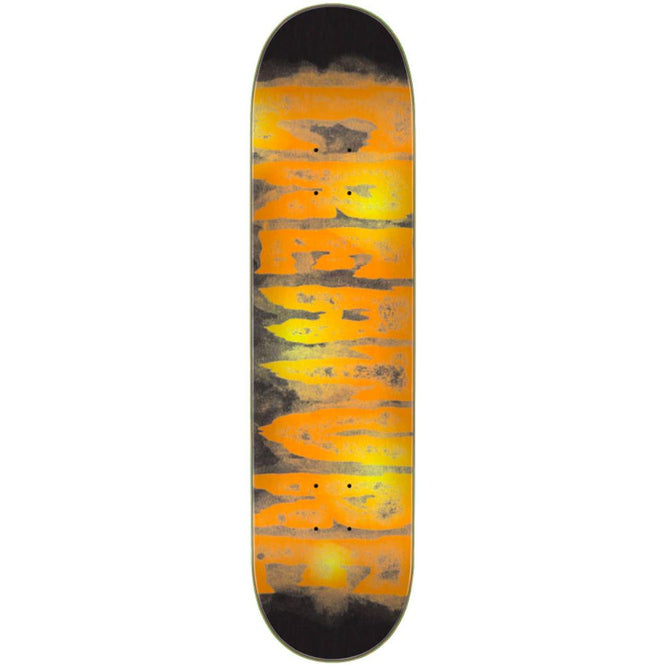 Erosion Black/Orange 7.75" Skateboard Deck