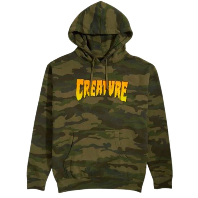 Sweat à capuche Logo Heavyweight Forest/Camo