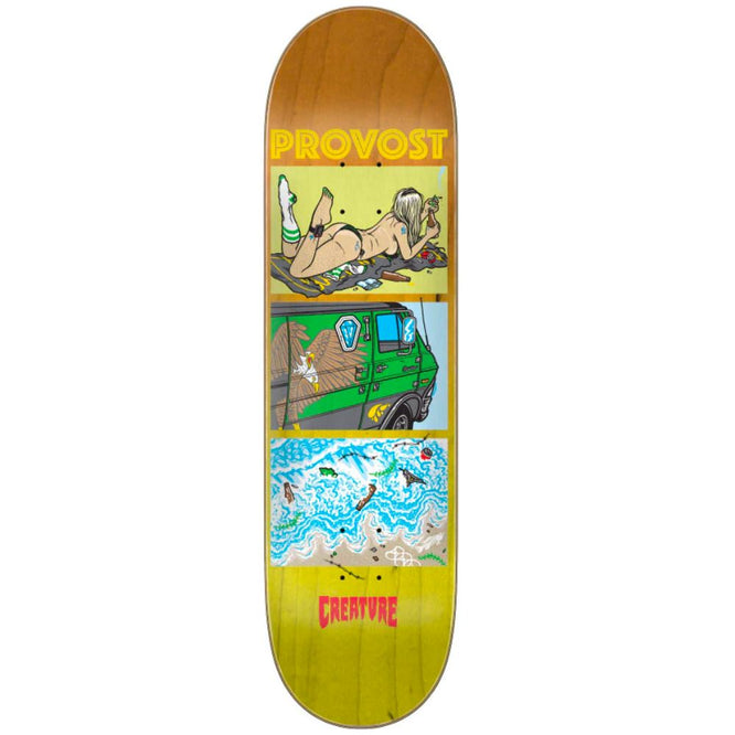 Provost Hesh Orange 8,5 Skateboard Deck