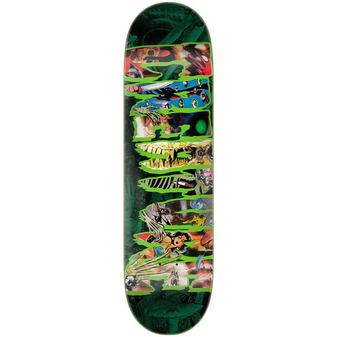 SBK Logo Green 8.4" Skateboard Deck
