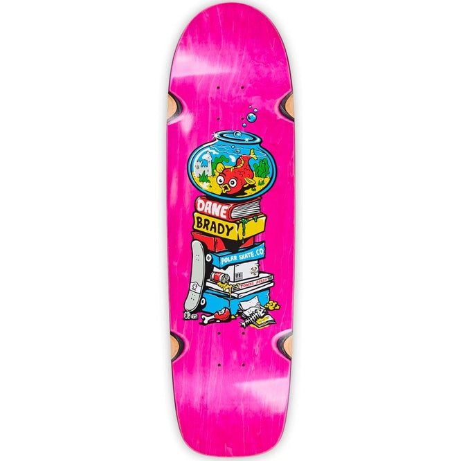 Dane Brady Fish Bowl Pink 8.75" Surf Jr Skateboard Deck