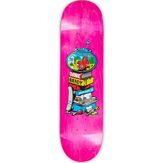 Dane Brady Fish Bowl Pink 8.5" Skateboard Deck