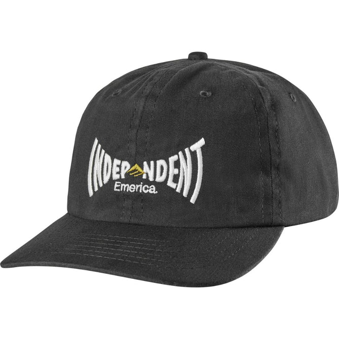 Indy Span Snapback Black