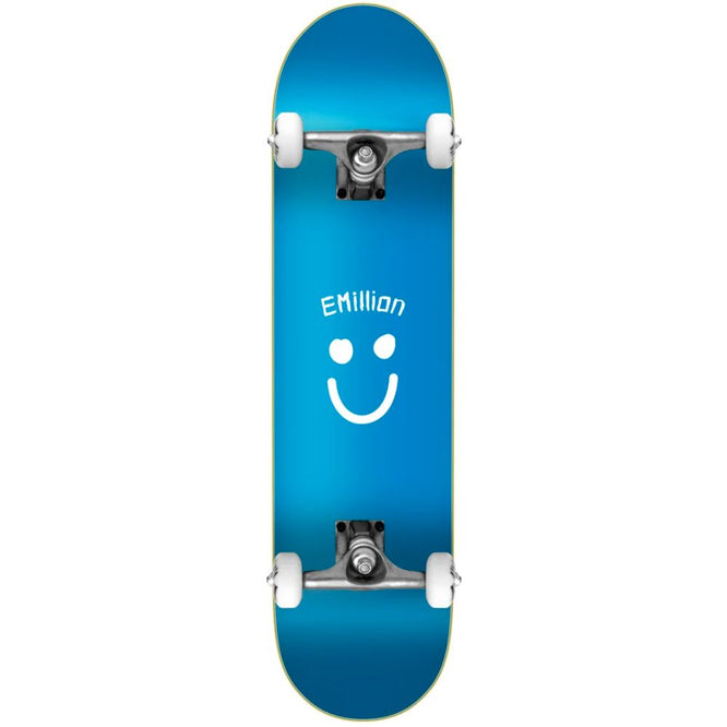 Smile Blue 8.25" Skateboard complet