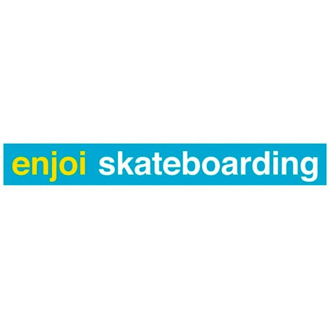 Skateboarding Orange Sticker