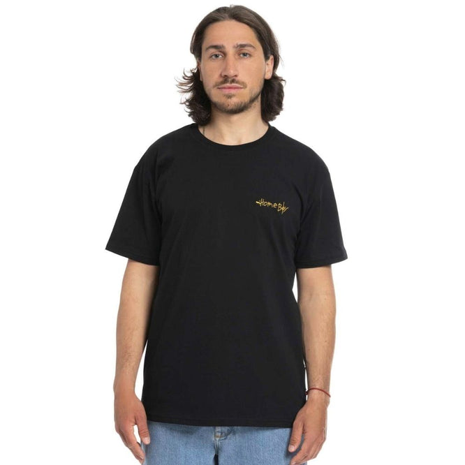 Bleistift-T-Shirt Schwarz