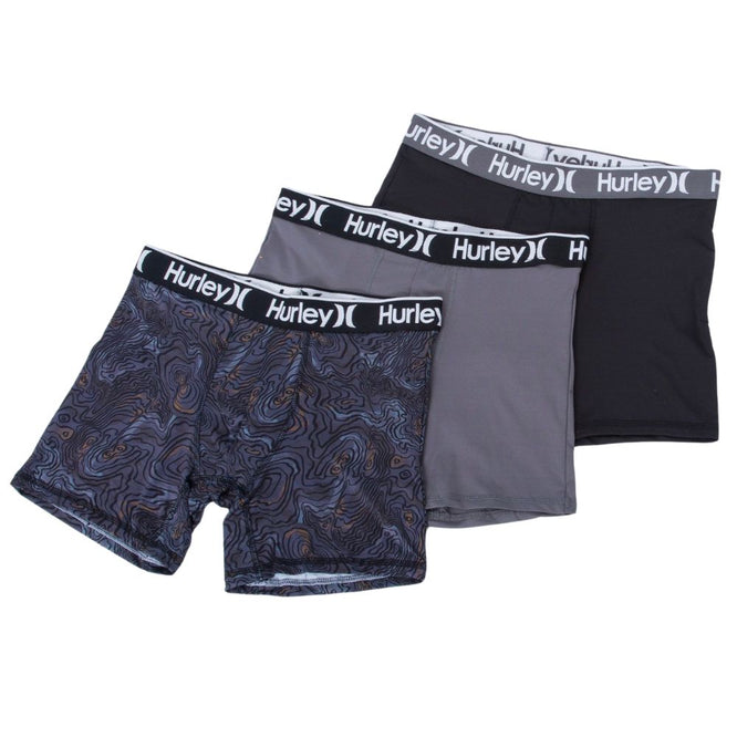 Boxershort 3-pack Regrind Le Grey Heather