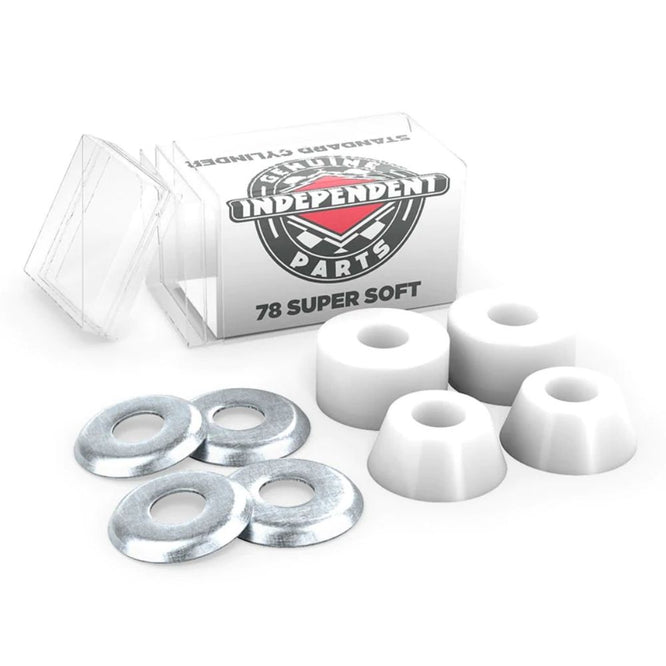 Standard Cylindrical Super Soft 78a White Bushings