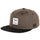 Daily Contra Snapback Cap Stone Grey