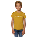 Kids Maxi Script T-Shirt Black