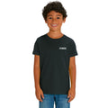 Kids Mini Script T-Shirt Anthracite