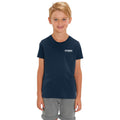 Kids Mini Script T-Shirt Anthracite