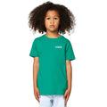 Kids Mini Script T-Shirt Anthracite