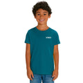 Kids Mini Script T-Shirt Anthracite